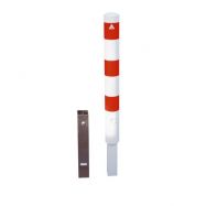 z�brana vjazdu vyn�mateln�, bielo �erven�, priemer 102mm  91