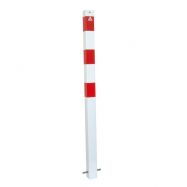 z�brana vjazdu �tvorhrann� 70x70mm, bielo �erven�, 1300mm 97