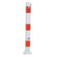 z�brana vjazdu sklopn� na hmo�dinky 70x70, bielo�erven� 115 - www.idealmarket.sk
