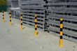 bezpe�nostn� st�pik z�brana �lto�ierna 76x1400mm 4 - pohlad 1 - www.idealmarket.sk