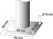 zemn� doska z�brany vjazdu, k�d produktu 460P firmy KRAFT Servis s.r.o. - www.idealmarket.sk