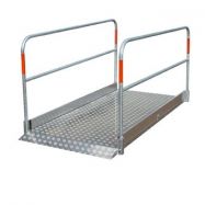 bezpe�nostn� most�k (l�vka) ocelovo hlin�kov�, dl�ka 2,30m 2