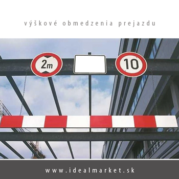 vkov obmedzenia prejazdu, www.idealmarket.sk, KRAFT Servis s.r.o.