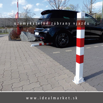 uzamykaten zbrany vjazdu, www.idealmarket.sk, KRAFT Servis s.r.o.