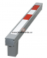 z�brana vjazdu z�pustn�, �ervenobiela, uzamykateln� 70x70mm 1 - pohlad 4 - www.idealmarket.sk