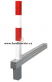 z�brana vjazdu z�pustn�, �ervenobiela, uzamykateln� 70x70mm 2 - pohlad 4 - www.idealmarket.sk