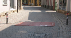 spomalovac� prejazdov� p�s �erven�, antrazit 170x290x6cm 14