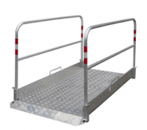 bezpe�nostn� most�k (l�vka) hlin�kov�, dl�ka 1,70m 5
