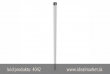 z�brana vjazdu �iarovo zinkovan�, Ø42x2,5mm, k zabet�novaniu, bez osi, celkov� d�ka 1300mm, k�d produktu 4042, www.idealmarket.sk
