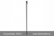 z�brana vjazdu Ø42x2,5 mm, 900mm nad zemou, stacion�rne, pre usadenie do bet�nu, jedna osa, celkov� d�ka 1300mm, k�d produktu 4042-1, www.idealmarket.sk