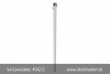 z�brana vjazdu Ø42x2,5 mm, 900mm nad zemou, stacion�rne, pre usadenie do bet�nu, dve osi, celkov� d�ka 1300mm, k�d produktu 4042-2, www.idealmarket.sk