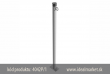 z�brana vjezdu Ø42x2,5 mm, �iarovo zinkovan�, upevnenie na skrutky, jedna osa, celkov� d�ka 900mm, k�d produktu 4042P-1 www.idealmarket.sk