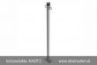 z�brana vjezdu Ø42x2,5mm, �iarovo zinkovan�, upevnenie na skrutky, dve osi, celkov� d�ka 900mm, k�d produktu 4042P-2, www.idealmarket.sk