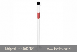 z�brana vjazdu bielo-�erven�, kotva na hmo�dinky 4042PB-1