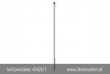 z�brana vjazdu Ø42x2,5mm, �iarovo zimkovan�, k zarazeniu do zeme, jedna osa, celkov� d�ka 1300mm, k�d produktu 4042E-1, www.idealmarket.sk