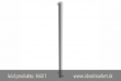 z�brana vjazdu Ø60x2,5 mm, 900mm nad zemou, pre usadenie do bet�nu, jedna osa, celkov� d�ka 1300mm, k�d 460-1, www.idealmarket.cz