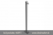 z�brana vjazdu Ø60x2,5mm, �iarovo zinkovan�, upevnenie na skrutky, jedna osa, celkov� d�ka 900mm, k�d produktu 460P-1, www.idealmarket.sk