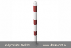 z�brana vjazdu bielo-�erven�, kotva na hmo�dinky 460PB-1