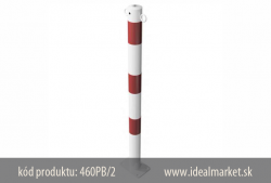 z�brana vjazdu bielo-�erven�, kotva na hmo�dinky 460PB-2