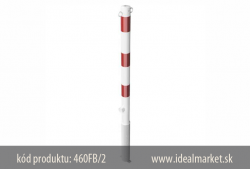 z�brana vjazdu bielo-�erven�, vyberate�n�, 460FB-2