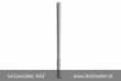 z�brana vjazdu Ø60x2,5mm, �iarovo zinkovan�, vyberate�n�, uzamykate�n� na cylindrov� z�mok, bez osi, d�ka nad zemou 900mm, k�d produktu 460Z, www.idealmarket.sk
