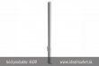 z�brana vjazdu Ø60x2,5mm, vyberate�n�, �iarovo zinkovan�, na zabetonovanie, visiaci z�mok, bez osi, d�ka nad zemou 900mm, k�d produktu 460V, www.idealmarket.sk