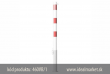 z�brana vjazdu Ø60x2,5mm, vyberate�n�, �iarovo zinkovan�, na zabetonovanie, visiaci z�mok, d�ka nad zemou 900mm, jedna osa, k�d produktu 460VB-1, www.idealmarket.sk