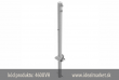 z�brana vjazdu �iarovo zinkovan� Ø60x2,5 mm, bez osi, sklopn� z�brana uchyten� na hmo�dinky, 900mm nad zemou, na visiaci z�mok, na zabetonovanie, k�d produktu 460UVH, www.idealmarket.sk