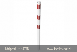 z�brana vjazdu bielo-�erven� na zabetonovanie 476B