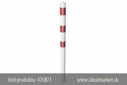 z�brana vjazdu bielo-�erven� na zabetonovanie 476B-1