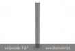 z�brana vjazdu Ø76x2,6 mm, �iarovo zinkovan�, kotvenie na hmo�dinky, celkov� d��ka 900mm, bez osi, k�d produktu 476P, www.idealmarket.sk