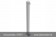 z�brana vjazdu Ø76x2,6 mm, �iarovo zinkovan�, kotvenie na hmo�dinky, celkov� d��ka 900mm, jedna osa, k�d produktu 476P-1, www.idealmarket.sk