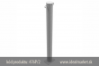 z�brana vjazdu Ø76x2,6 mm, �iarovo zinkovan�, kotvenie na hmo�dinky, celkov� d��ka 900mm, dve osi, k�d produktu 476P-2, www.idealmarket.sk