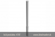 z�brana vjazdu vyberate�n� Ø76x2,6 mm, �iarovo zinkovan�, s obj�mkou na zabetonovanie, k�d produktu 476F, www.idealmarket.sk