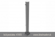 z�brana vjazdu sklopn� Ø76x2,6 mm, �iarovo zinkovan�, uzamknutie na trojhran, kotvenie na hmo�dinky, k�d produktu 476FU, www.idealmarket.sk