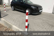 z�brana vjazdu Ø76x2,6 mm, �iarovo zinkovan�, bielo-�erven�, oboustranne v�kyvn� do 30�, kotvenie na hmo�dinky, k�d produktu 4076PB, reference, www.idealmarket.sk