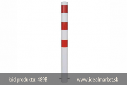 z�brana vjazdu bielo-�erven� na zabetonovanie, 489B