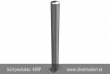 z�brana vjazdu Ø89x2,9 mm, �iarovo zinkovan�, kotvenie do spodnej dosky, k�d produktu 489P, www.idealmarket.sk