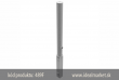 z�brana vjazdu Ø89x2,9 mm, 900mm nad zemou, �iarovo zinkovan�, vyberate�n�, vr�tane obj�mky, trojhrann� uzamknutie, k�d produktu 489F, www.idealmarket.sk
