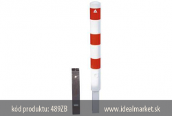 z�brana vjazdu bielo-�erven�, vyberate�n�, 489ZB