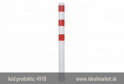 z�brana vjazdu bielo-�erven� na zabetonovanie, 491B