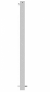 z�brana vjazdu stacion�rna �tvorhrann� 70x70mm, bez farby 95
