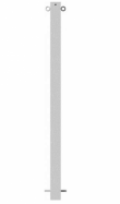 z�brana vjazdu stacion�rna �tvorhrann� 70x70mm, bez farby 96