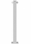 z�brana vjazdu �tvorhrann� 70x70mm, bez farby, 1300mm 100