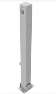z�brana vjazdu sklopn� �tvorhrann� 70x70mm, bez farby 114