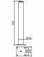 z�brana vjazdu na hmo�dinky �tvorcov� 100x100x3mm 136 - pohlad 2 - www.idealmarket.sk
