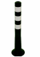 flexibiln� z�brana, st�pik v��ka 750mm, priemer 80mm, �erno-biela 1 - pohlad 1 - www.idealmarket.sk