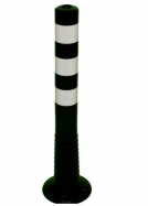 flexibiln� z�brana, st�pik v��ka 750mmx80mm, �erno-biela 2