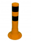 flexibiln� z�brana, st�pik v��ka 450mm, priemer 80mm, �lto-�ierna 3 - www.idealmarket.sk