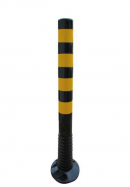 flexibiln� z�brana, st�pik v��ka 1000mmx 80mm, �ierno-�lt� 1